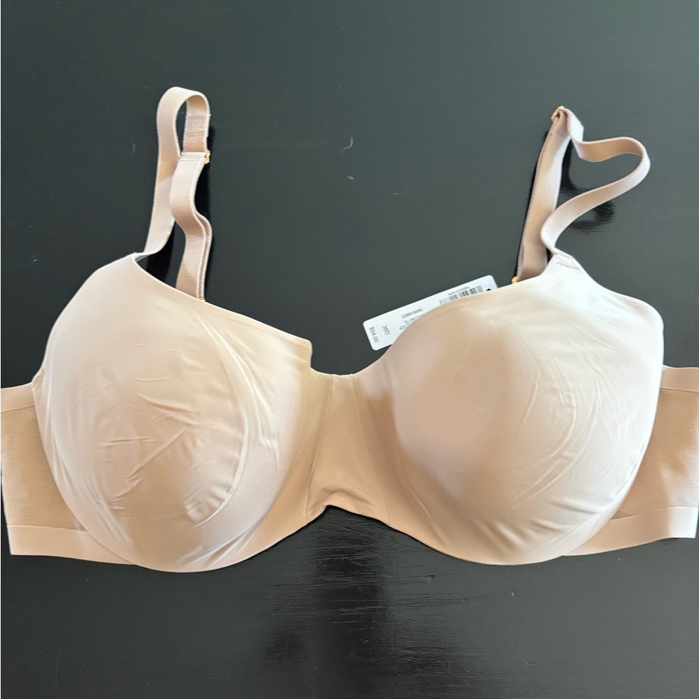 Soma Beige Bra with Underwire Support and Adjustable Straps